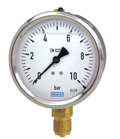 WIKA bourdon tube pressure gauge